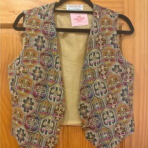 Vintage Patterned Vest